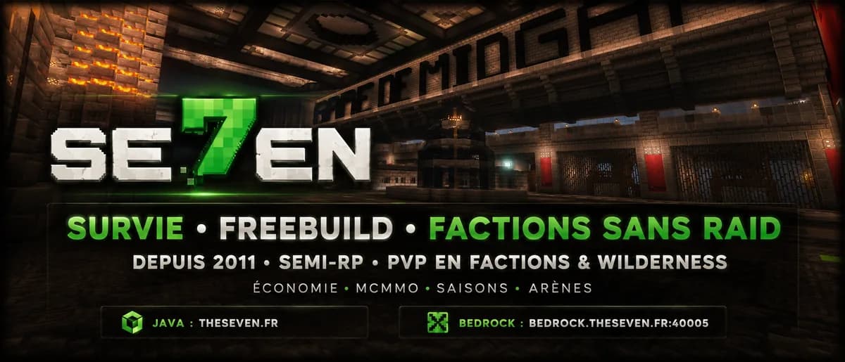 Présentation du serveur TheSeven